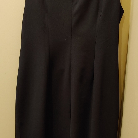 Michel Studio Classic Ruffle Little Black Dress - Picture 2 of 4